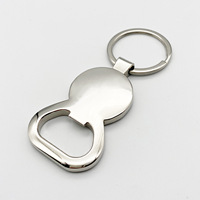 Porte-clés décapsuleur 2-en-1 en alliage de zinc pour chariot de courses, avec jeton de libération, personnalisable avec logo gravé au laser, cadeau