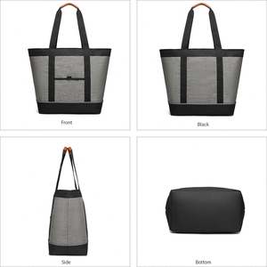 Glacière de pique-nique de grande capacité, design spacieux avec poche pratique pour téléphone portable, idéale pour les repas en plein air - Product Image 3