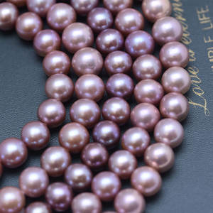 สร้อยคอมุกขาวขนาดใหญ่ 10-11 มม. ทรงกลม แสงสว่างสวยงาม พร้อมจี้เจ้าหญิง ตัวเรือนทอง 18K แบบสี่กรงเล็บ ประดับเพชรซิร์คอน พร้อมสายคล้องคอ - Product Image 2