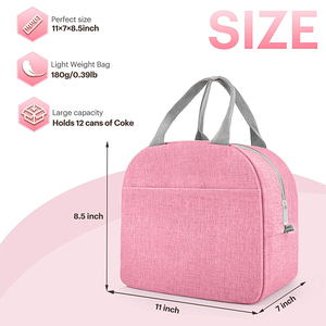 <span class=keywords><strong>Sac</strong></span> à lunch personnalisé pour femmes et hommes boîte à lunch <span class=keywords><strong>isotherme</strong></span> pour adultes, petits contenants à lunch isothermes étanches pour aliments - Product Image 2