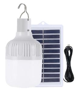Ampoule LED 40W DC5V-6V USB solaire rechargeable d'urgence, diamètre 60mm, batterie 500mA, matériau PP, température de couleur 2700K-6000K, IRC 85 - Product Image 5