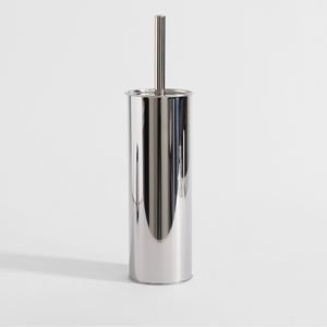 Portascopino <span class=keywords><strong>WC</strong></span> in Acciaio Inossidabile Lucidato, Accessori Bagno, Portascopino da Terra - Product Image 1