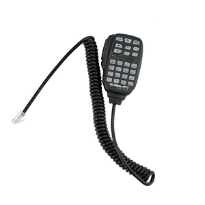Micrófono de mano Global Ptt Hm 133v para walkie talkie Icom con función de escaneo de canales, accesorio de audio impermeable - Product Image 1
