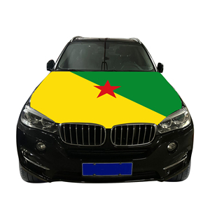 Vente en gros de housses de capot de voiture imprimées numériquement en Guyane française, 120x150 cm, résistantes à l'usure et durables, protection de capot moteur - Product Image 4
