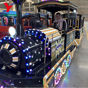 Einkaufs zentrum Center Indoor Outdoor Spielplatz Vergnügung spark Fahrten Tourist Kids Mini Tourist Electric Track less Train Zum Verkauf - Product Image 2