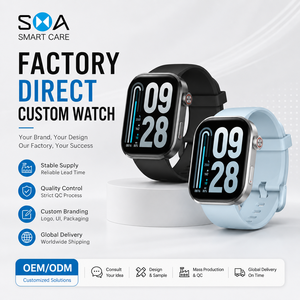Smartwatch Rettangolare Personalizzato a Prezzo di Fabbrica, Chiamate Bluetooth, Display TFT da 2.0 Pollici, Orologio Sportivo Giallo per Distributori di Marca - Product Image 5