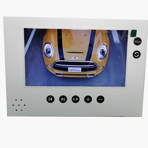 Individuelle 7 Zoll Werbeartikel digital aufnehmbarer TFT-Lcd-Bildschirm Video-Player geschäfts-Grußkarte Broschüre - Product Image 5
