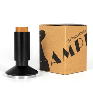 2 in 1 Portable Stainless Steel & Wood Reusable Coffee <b>Tamper</b> and Distributor with Constant Pressure for Espresso - Product Image 6