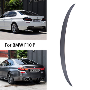 For 5 Series F18 /F10 M5 Sedan P Style Carbon Fiber <b>Rear</b> <b>Spoiler</b> Trunk Wing 2009-2016 - Product Image 2