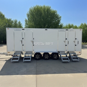 2025 Best Selling Restroom <b>Toilet</b> Mobile Bathroom Trailer Luxury <b>Portable</b> Restrooms - Product Image 2