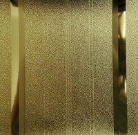 Panneau mural en film métallique brillant imitation, panneau décoratif stratifié haute brillance, solution complète pour usage intérieur, origine Chine