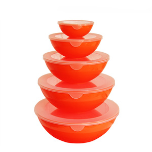 Fornitura di cina fornitore d'oro all'ingrosso ciotole di miscelazione con coperchi Set per la casa Hotel Ristorante cucina uso ciotola da portata Set - Product Image 5