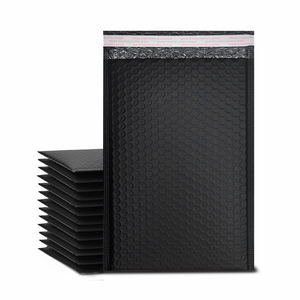 Sac à bulles en film co-extrudé biodégradable écologique 13x15+4CM épais pour cosmétiques, bijoux, CD, enveloppes, usage express, personnalisé - Product Image 1