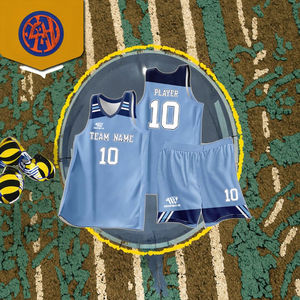 Horweilカスタマイズ可能バスケットボールジャージー通気性セットパーソナライズされたチーム番号OEMメーカーバスケットボールユニフォーム - Product Image 2