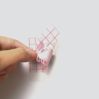 Tinta UV resistente al agua de vinilo de PVC autoadhesivo brillante de alta calidad Compatible para máquina de plotter de grabado póster de marketing