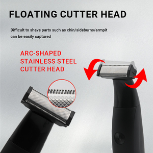 <span class=keywords><strong>Rasoir</strong></span> électrique rechargeable professionnel pour hommes 2025, IPX7, une lame avec connectivité, tondeuse hybride pour le visage et le <span class=keywords><strong>corps</strong></span> - Product Image 3