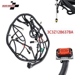 ชุดสายไฟเครื่องยนต์ Auso-Racing รุ่น 3C3Z12B637BA สำหรับรถฟอร์ด F250 F350 F450 F550 ปี 2005-2007 12V ฉนวน PVC - Product Image 1