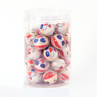 Fabrieksdirecte verkoop Halal grappige fruitige aardbei globe oog vlag snoepjes fruit sandwich Halloween aanbieding