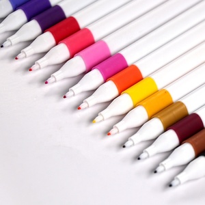 Stylo encre à base d'eau, livraison gratuite, <span class=keywords><strong>24</strong></span> couleurs vibrantes, 0.4mm, précision, pointe fine - Product Image 2
