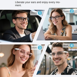 Gafas Inteligentes con IA, Traducción Multi-idioma, Asistente de Voz ChatGPT, Resistentes al Agua IPX5, Música, Llamadas Telefónicas - Product Image 4