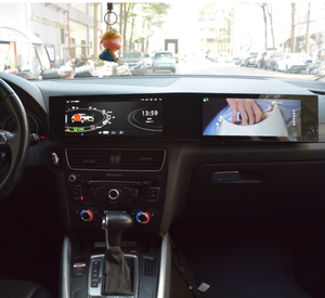 12.3 pollici Android doppio schermo per <span class=keywords><strong>Audi</strong></span> <span class=keywords><strong>Q5</strong></span> 2009-2017 autoradio lettore multimediale CarPlay DSP navigazione <span class=keywords><strong>GPS</strong></span> - Product Image 3
