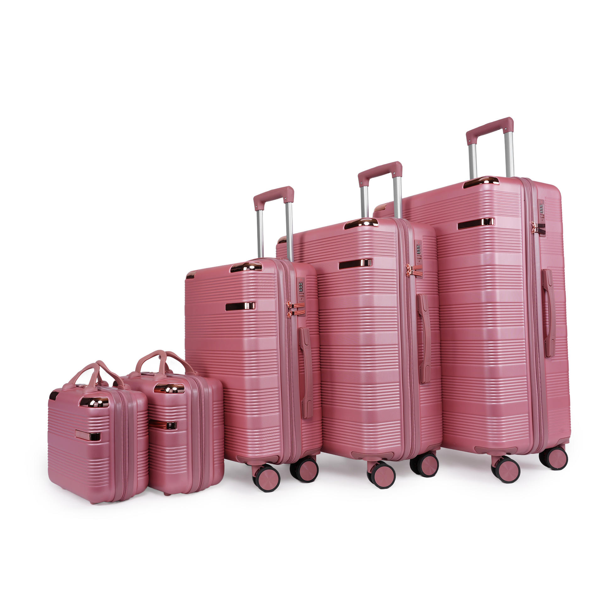 023 ชุดห้าชิ้น (สีชมพู)