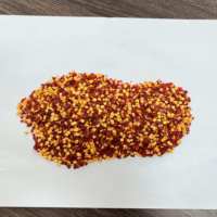 Flocons de poivron doux bruts transformés AD en vrac, poivron rouge séché de qualité alimentaire pour la transformation alimentaire et la vente en gros