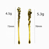 Meilleur prix Cuillère à oreilles Statue de la Liberté, Cuillère à oreilles serpent, Porte-clés, Jouet en laiton