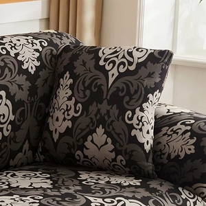 ผ้าคลุมโซฟาพิมพ์ลายผ้ายืดสุดพิเศษผ้าคลุมโซฟานุ่มเป็นมิตรกับผิว - Product Image 3