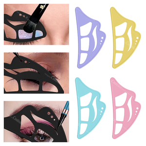 Nuevo producto Idea 2025 Eyetour Eyeshadow Tool Eyeshadow Stencils para Eyes <span class=keywords><strong>Eyeliner</strong></span> Template para mujeres - Product Image 2