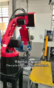 Robot six axes Burant 0805, composants PLC essentiels, servomoteur électrique, portée du bras 940 mm, charge 5 kg, IP54, 1 kW, chargement/déchargement matériel - Product Image 4