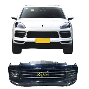 Tout nouveau pour <span class=keywords><strong>Porsche</strong></span> <span class=keywords><strong>Cayenne</strong></span> calandre de pare-chocs avant assemblage de rechange systèmes de carrosserie automobile pour Kit de carrosserie de voiture - Product Image 1