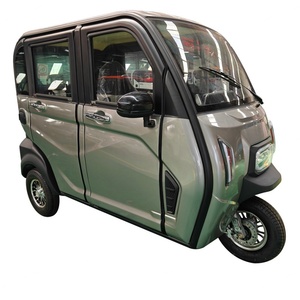 Auto Eléctrico de Pasajeros de 4 Ruedas con Diseño Cerrado de Cuatro Puertas, Velocidad Máxima de 60 km/h para Adultos - Product Image 5