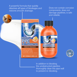 JAKEHOE Venta al por mayor <span class=keywords><strong>Fregadero</strong></span> de tubería de inodoro de cocina Agente de dragado de tubería de drenaje de descontaminación de disolución rápida - Product Image 2