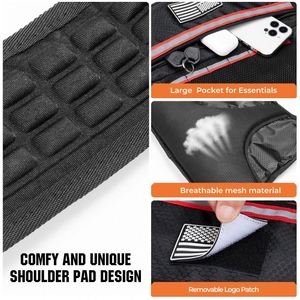 Hot Selling <b>Cheap</b> Price Custom Logo Colorful Gym Fitness Steel Tactical Carieer <b>Plates</b> Workout Exercise <b>Weighted</b> Vest <b>Plates</b> - Product Image 2
