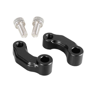 Adaptateur d'extension de rétroviseur de moto, supports de montage pour Bmw R1200Gs Lc, aluminium noir titane, côté gauche - Product Image 1