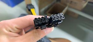 Sata 8pin к двойному 6 + 2 Pin GPU Кабель питания штекер-гнездо Y-разветвитель PCIE 8Pin к двойной 8Pin видеокарта кабель питания - Product Image 5