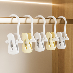 Single Sticky Hooks Folding <strong>Pant</strong> Clip180&deg; Rotatable Rails Temporary Wall <strong>Hangers</strong> for Hanging Trousers Bathroom Bedroom Storage - Product Image 2