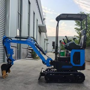 Mini Excavadora hidráulica sobre orugas EPA Euro 5 con motor diésel de 1 tonelada con componentes de núcleo de bomba incluidos, para cubo de motor de construcción - Product Image 3