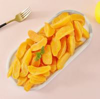 Groothandel zoete gedroogde gele perzikplakjes in siroop, natuurlijk vers fruit, gedroogd