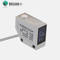 Capteur photoélectrique laser carré à réflexion diffuse NPN PNP BXuan, distance de détection 60 cm
