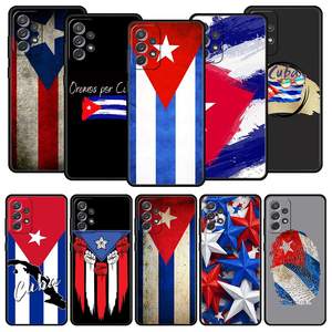 Coque de téléphone avec drapeau de <span class=keywords><strong>Cuba</strong></span> pour Samsung A51 A71 A21S A12 A11 A15 A25 A31 A41 A23 A33 A53 A73 A03S A05S A13 5G A35 A55 - Product Image 1