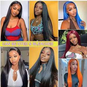 4x4 HD Lace Closure Brazilian <b>Hair</b> 100% Unprocessed Natural Hairline Transparent Lace Soft Silky Premium <b>Texture</b> 150% Density - Product Image 6