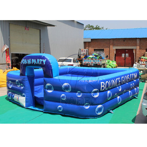 Bassin à <span class=keywords><strong>bulles</strong></span> gonflable <span class=keywords><strong>en</strong></span> mousse PVC <span class=keywords><strong>de</strong></span> qualité commerciale pour l'extérieur, idéal pour les <span class=keywords><strong>jeux</strong></span> sportifs, les aires <span class=keywords><strong>de</strong></span> <span class=keywords><strong>jeux</strong></span>, les fêtes d'enfants et d'adultes, et les piscines. - Product Image 2