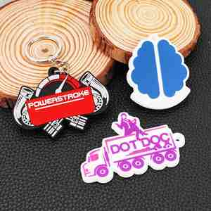 Porte-clés personnalisé en PVC souple avec logo Porte-clés en caoutchouc de moto - Product Image 3