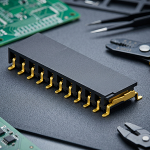YZTECH HFNSM81 ราคาโรงงาน ขั้วต่อ PCB แบบ SMT ชนิด Ph ตัวเมีย ขนาด 2.54 มม. วัสดุทองเหลือง แบบเสียบด้านข้าง รองรับกระแสไฟ 3.0A - Product Image 2