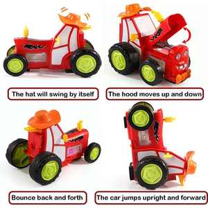 <span class=keywords><strong>Train</strong></span> jouet télécommandé KSF pour enfants, véhicule électrique acrobatique avec portée de 20 à 50 m, utilisation intérieure/extérieure, à partir de 5 ans - Product Image 4