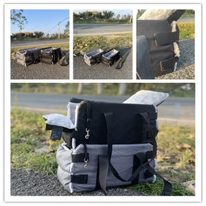 Mittelkonsole Hunde-Autositz Faltbar Waschbar Tragbarer Haustier-Reiseträger 600D Oxford Vordersitz - Product Image 6