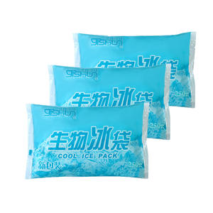 แผ่นเจลเย็นชีวภาพ 13.5x9.5 ซม. สำหรับการขนส่งแบบควบคุมอุณหภูมิ รักษาความสดของอาหาร ใช้ซ้ำได้ - Product Image 3