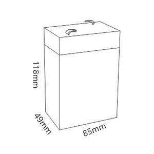 Batería de ácido de plomo de sellado recargable Mhb de fábrica Agm Vrla Mini UPS <span class=keywords><strong>6V</strong></span> 6Ah para herramientas eléctricas - Product Image 2